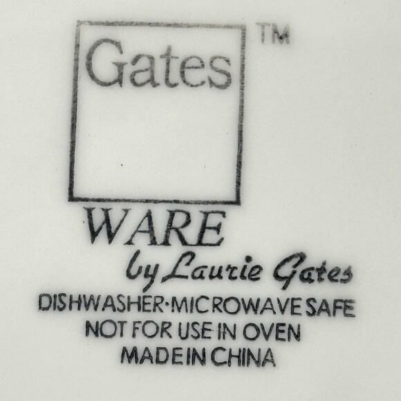 Gates Ware Laurie Gates Vibrant Colorful Art Pottery 14" Large Serving Bowl - Picture 9 of 9